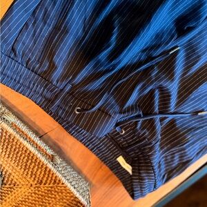 Jack & Jones Navy Pinstripe tapered pants